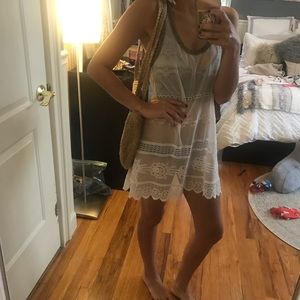 Free people lace cover up